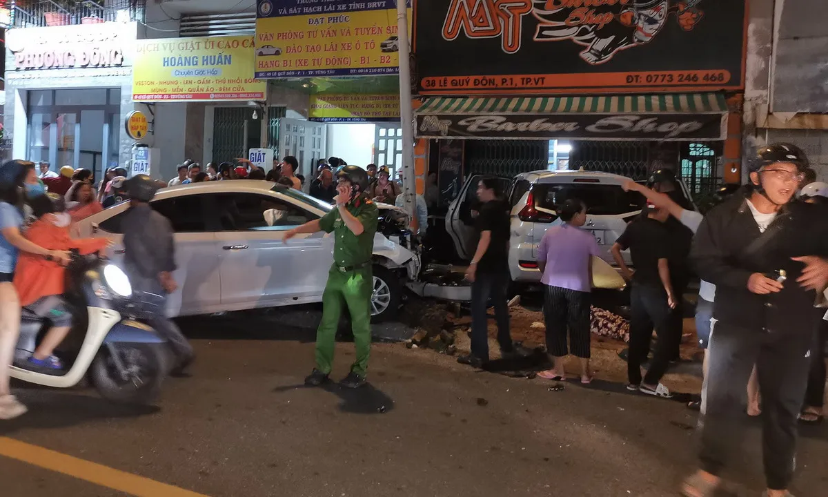 Nữ tài xế ô tô gây tai nạn ở Vũng Tàu khiến nhiều người thương vong