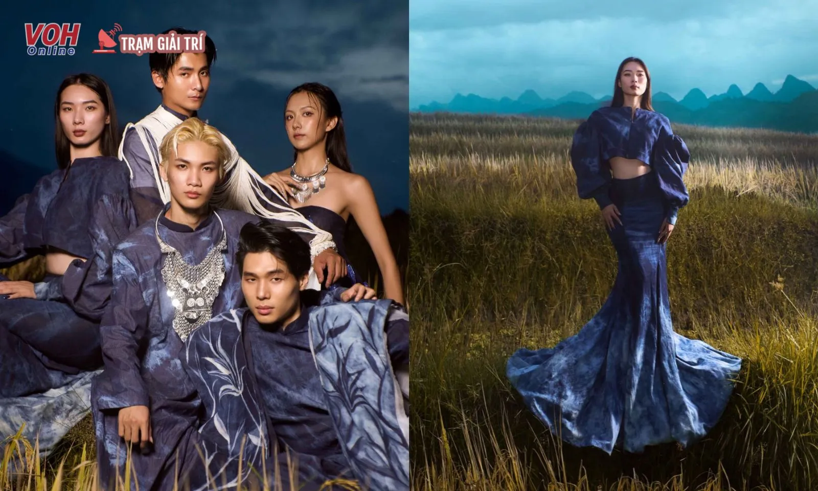 Bùi Hoàng Ân mang ruộng bậc thang vào lookbook, quảng bá cảnh sắc Hà Giang