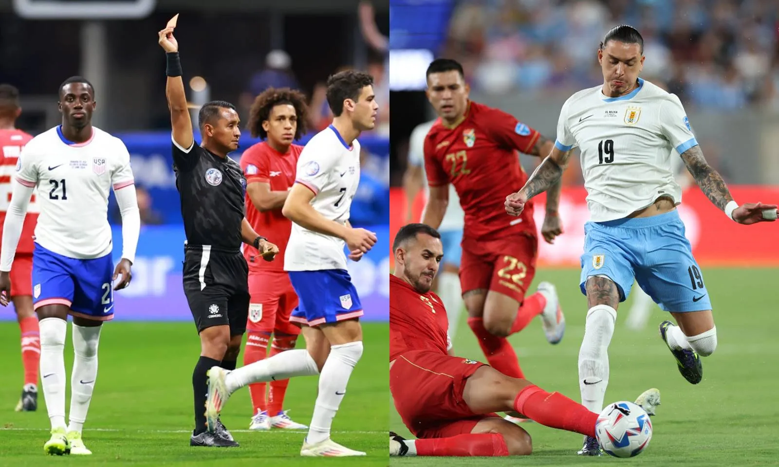 Kết quả Copa America 28/6: Mỹ thua sốc Panama | Uruguay đại thắng 5 sao