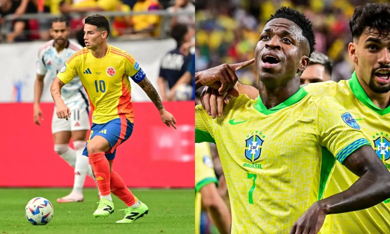 Kết quả Copa America 29/6: Colombia thăng hoa | Vinicius lột xác giúp Brazil nếm mùi chiến thắng