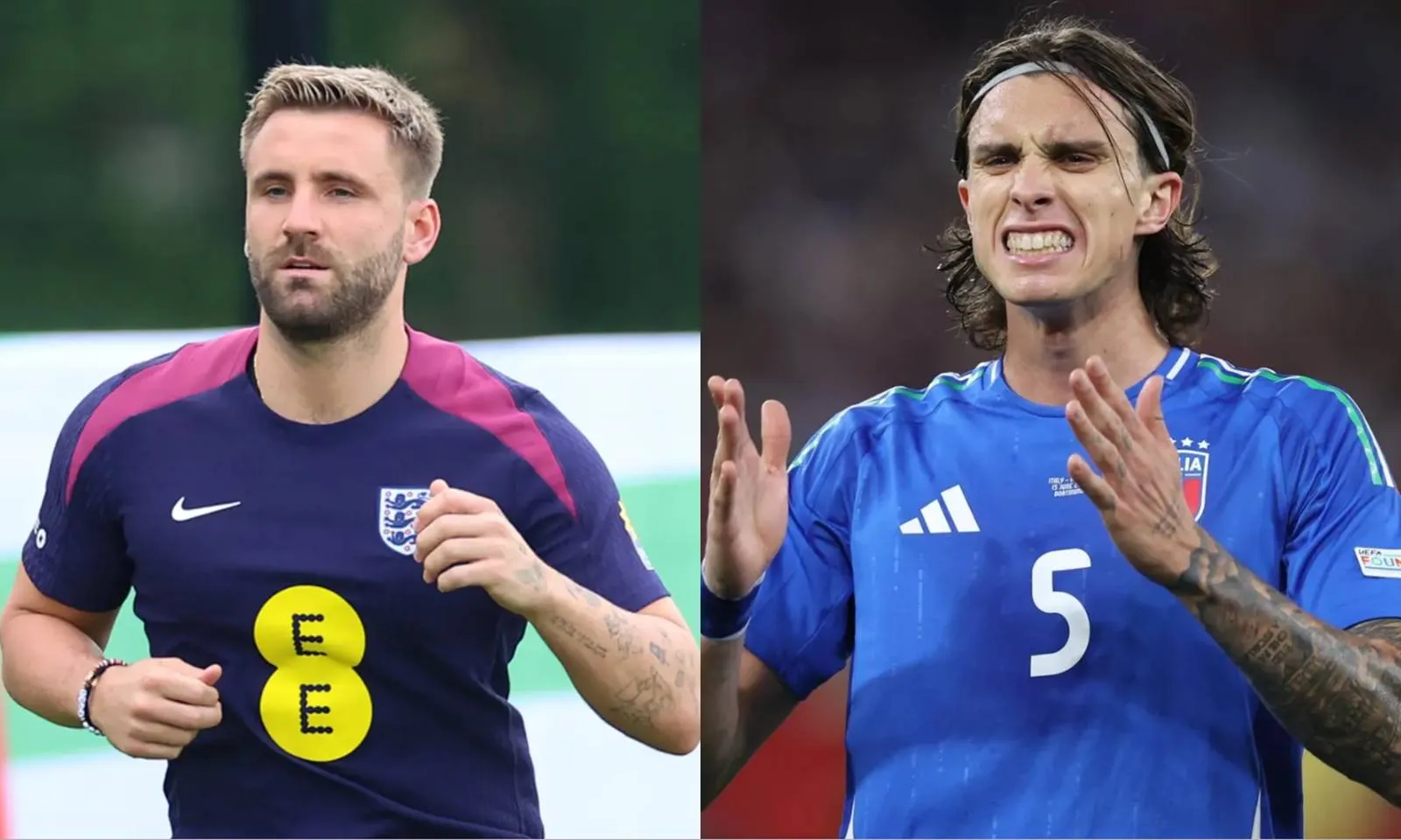 Chuyển động EURO 29/6: Luke Shaw trở lại | Hàng thủ tuyển Ý tan hoang