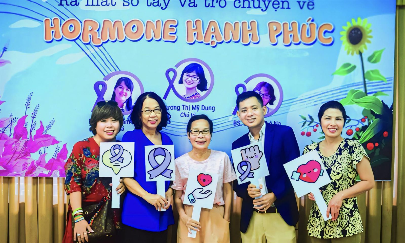 Ruy Băng Tím: Kiến thức là sức mạnh phòng chống ung thư