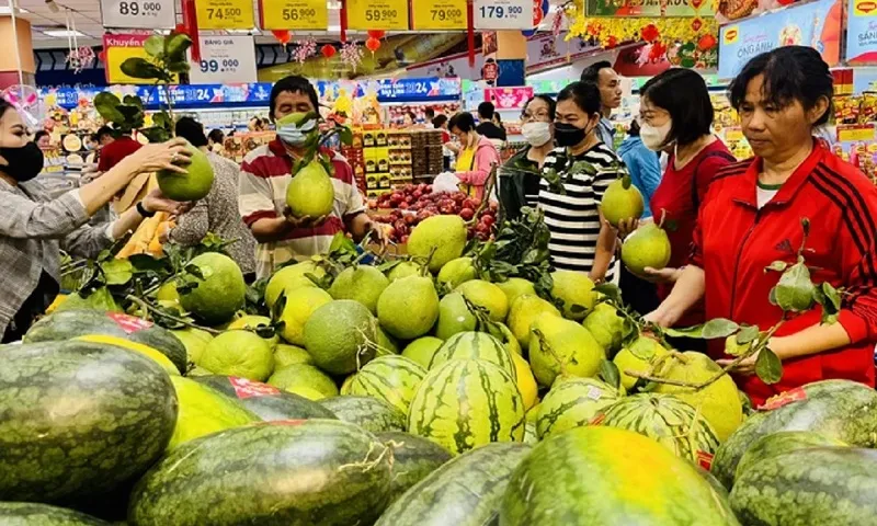 Tổng mức bán lẻ hàng hóa và doanh thu dịch vụ tiêu dùng tăng 1,1%