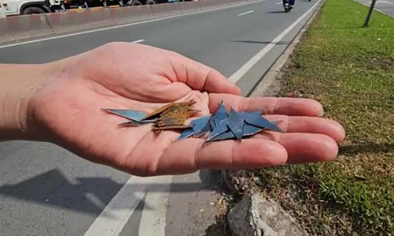 TPHCM: Lắp thêm camera xử lý nạn rải đinh trên quốc lộ 1  - Ảnh: TNO