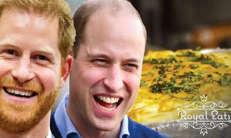 Anh em hoàng gia Anh William và Harry gây bất ngờ với sở thích ẩm thực giản dị