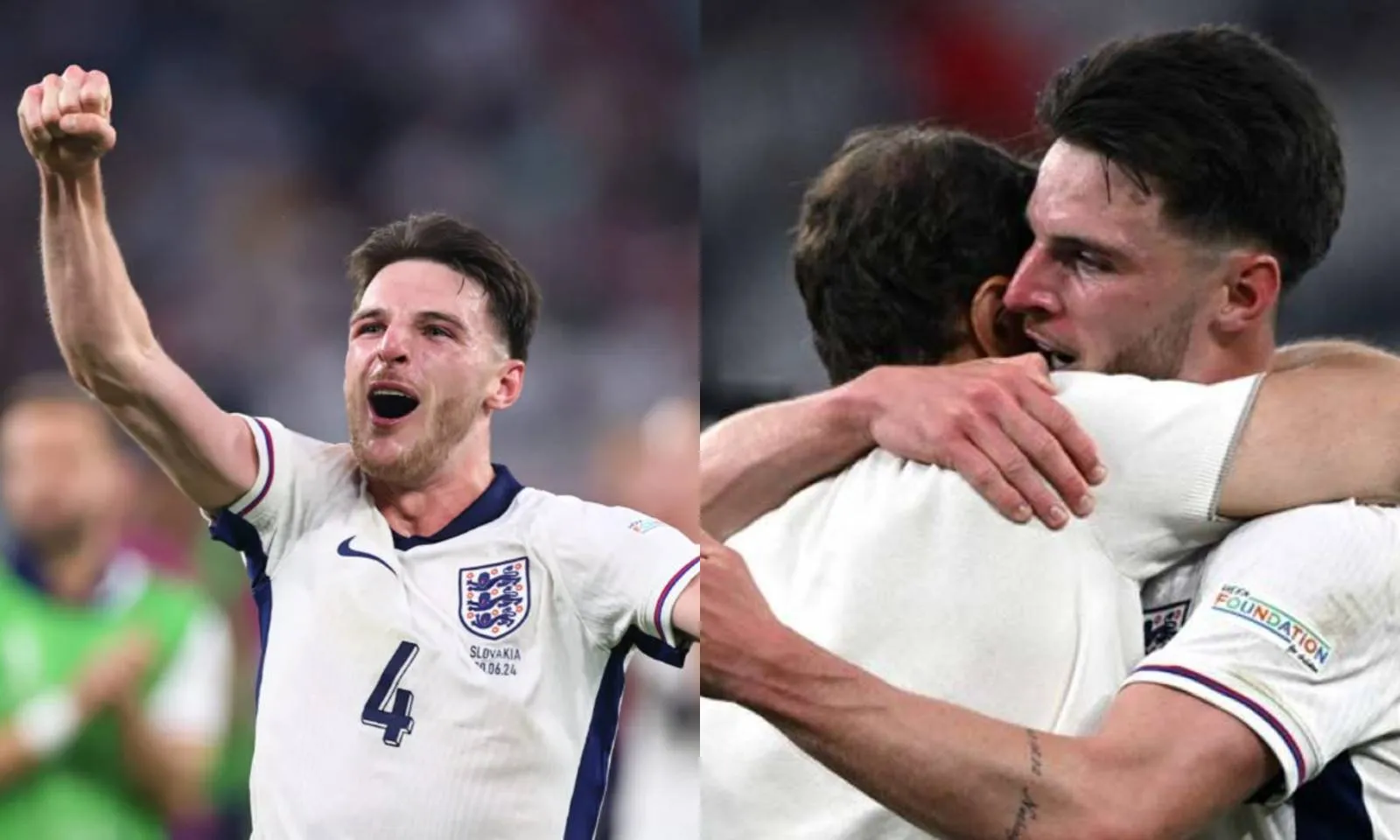 100% thắng tranh chấp, 10 lần thu hồi bóng, Declan Rice giữ ghế Southgate với phong độ siêu hạng