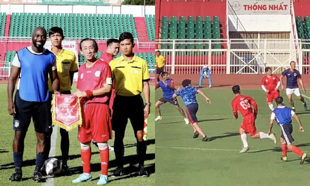 Giao hữu bóng đá giữa cán bộ, công chức TPHCM và các Lãnh sự quán trên địa bàn Thành phố