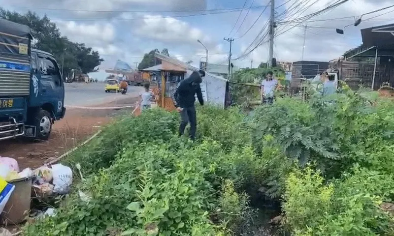 Hien truong vu dam chet nguoi  Binh Phuoc