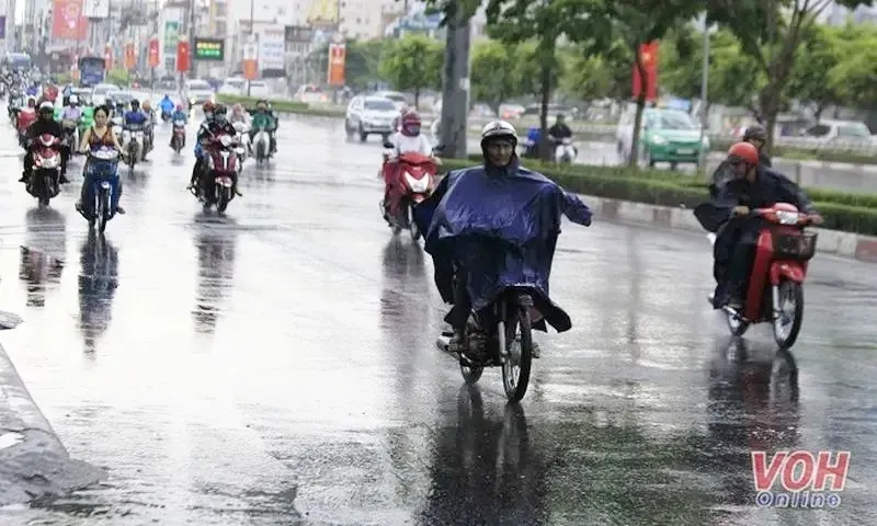 Cảnh báo mưa lớn ở TPHCM và Nam Bộ từ đêm nay