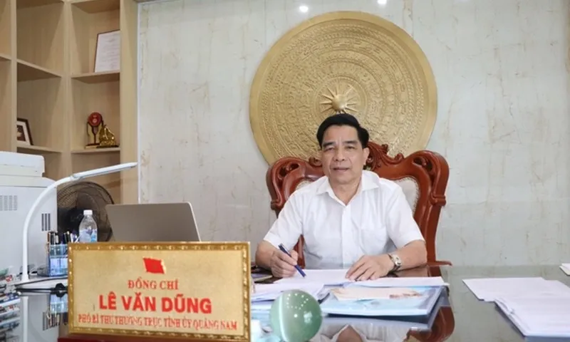 Thủ tướng phê chuẩn ông Lê Văn Dũng làm Chủ tịch UBND tỉnh Quảng Nam