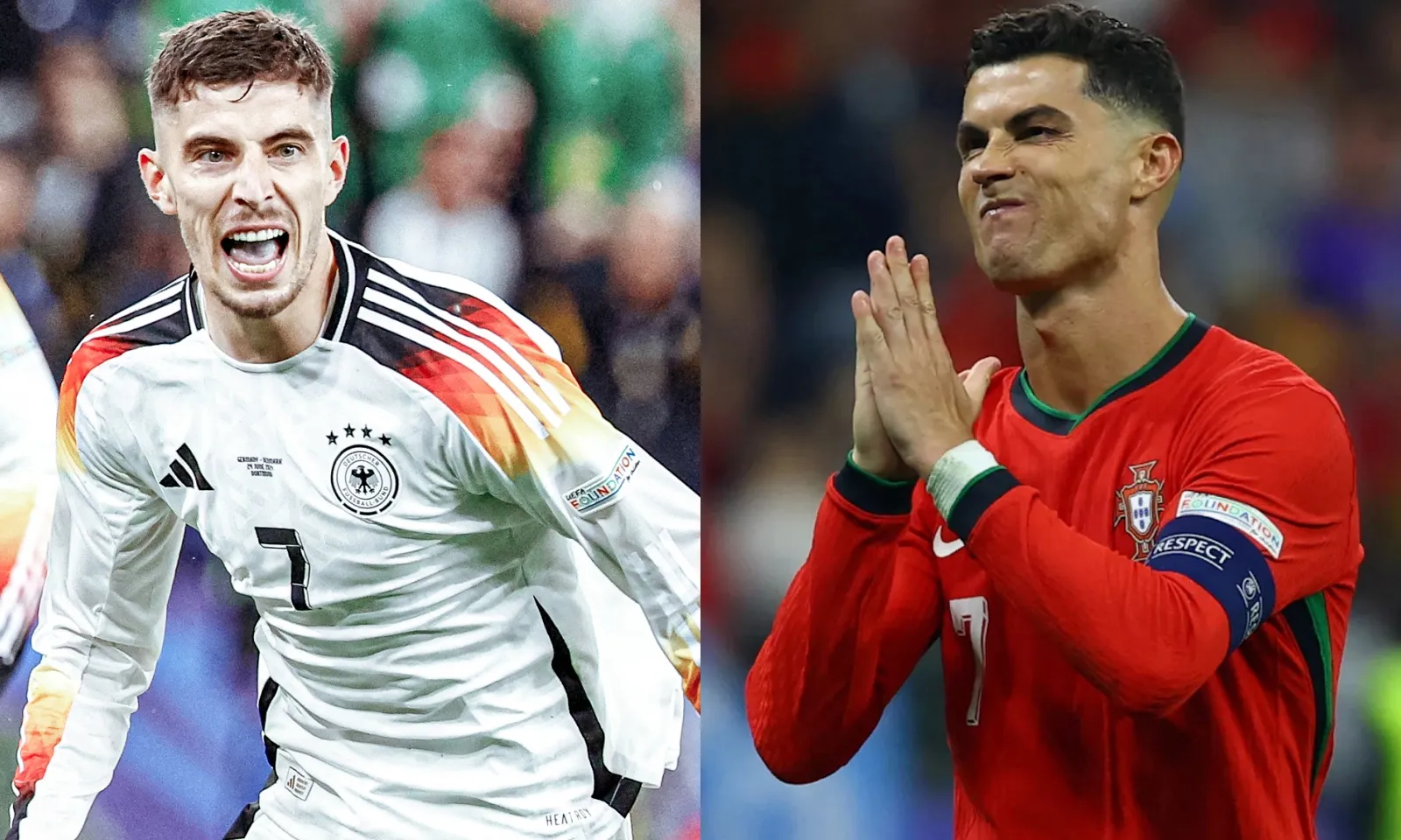5 điều rút ra từ vòng 1/8 EURO: Cảm hứng Arsenal của Đức và Pháp | Thời gian tuyệt tình với Ronaldo