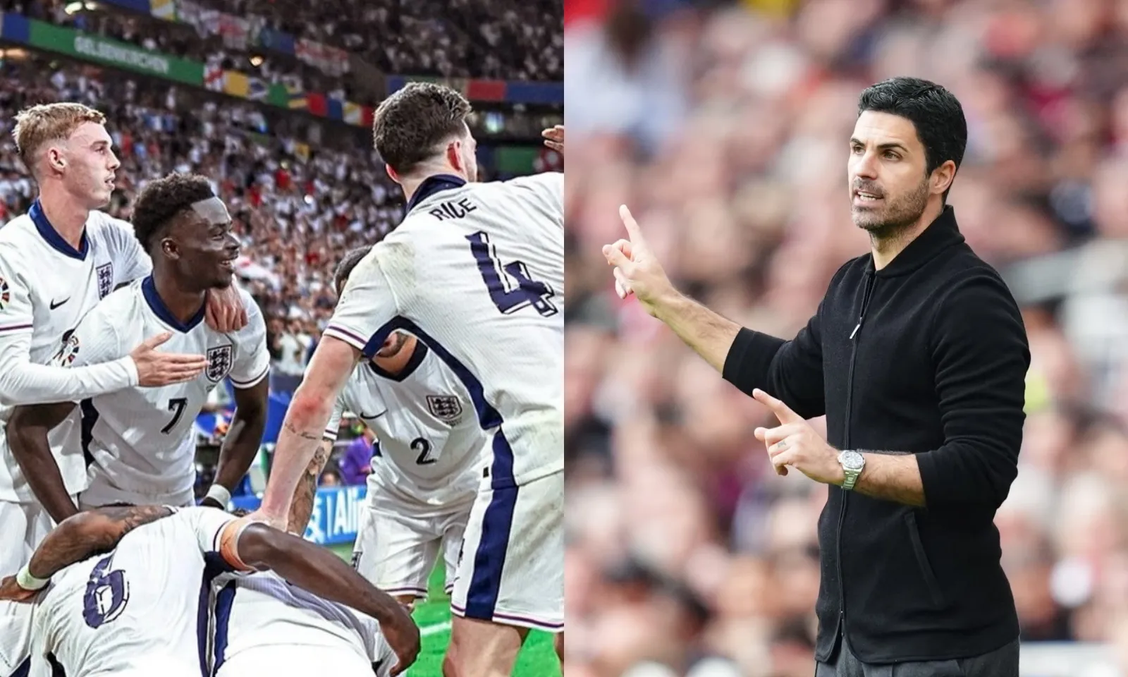 Arteta từ chối gạch tên tuyển Anh khỏi cuộc đua vô địch EURO