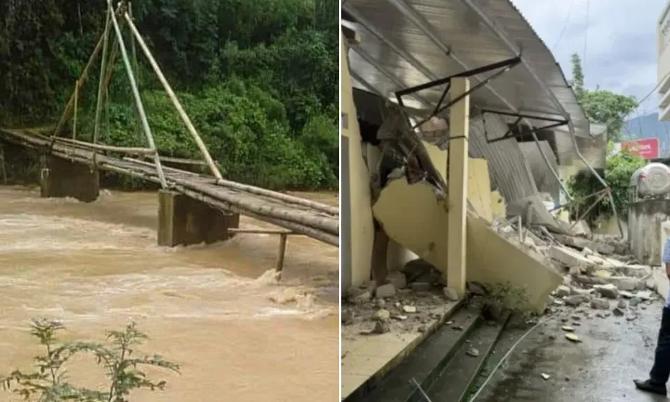 Điểm tin chiều 4/7: Mưa lũ khiến một người bị lũ cuốn trôi, một trạm y tế bị sập