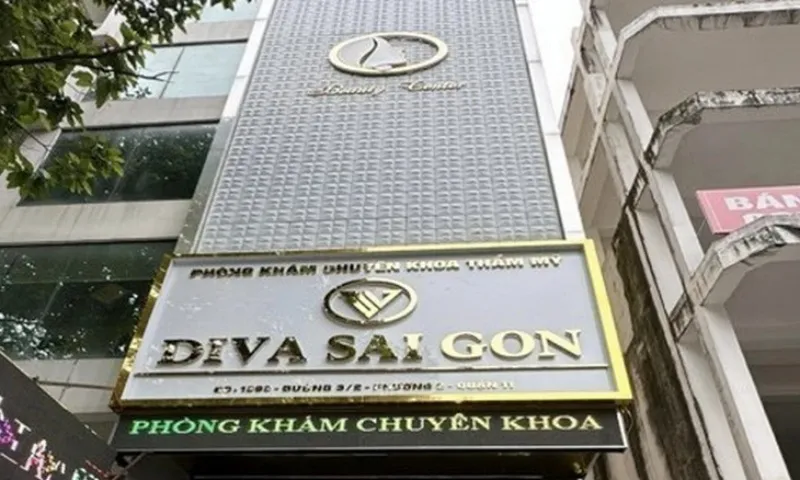 Đình chỉ hoạt động khám chuyên khoa thẩm mỹ Diva Sài Gòn