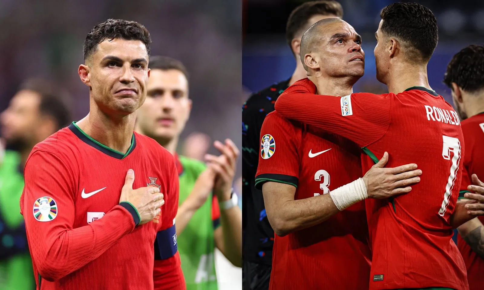 Những hình ảnh đẹp cuối cùng của Ronaldo tại sân khấu EURO