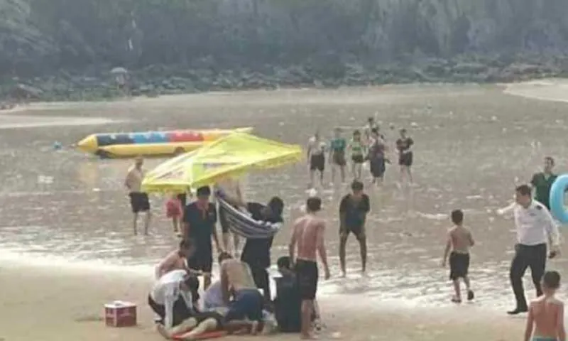 Tìm kiếm thi thể hai nạn nhân đuối nước trên sông Lại Bằng