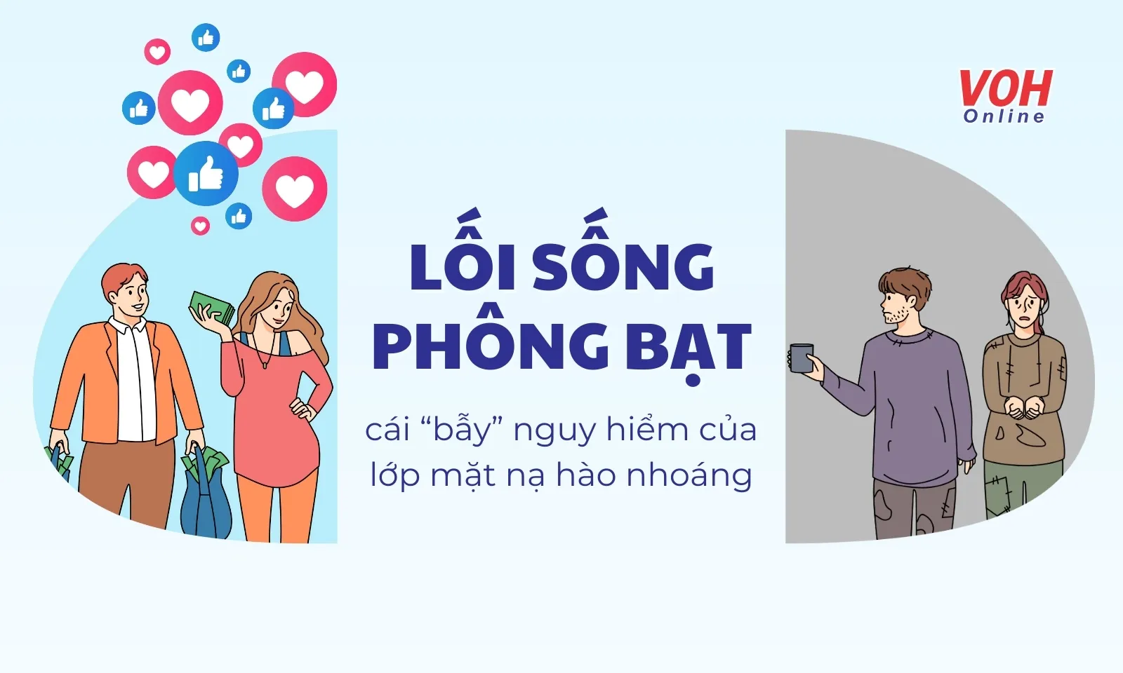 Phông bạt là gì? Biểu hiện của lối sống phông bạt hiện nay