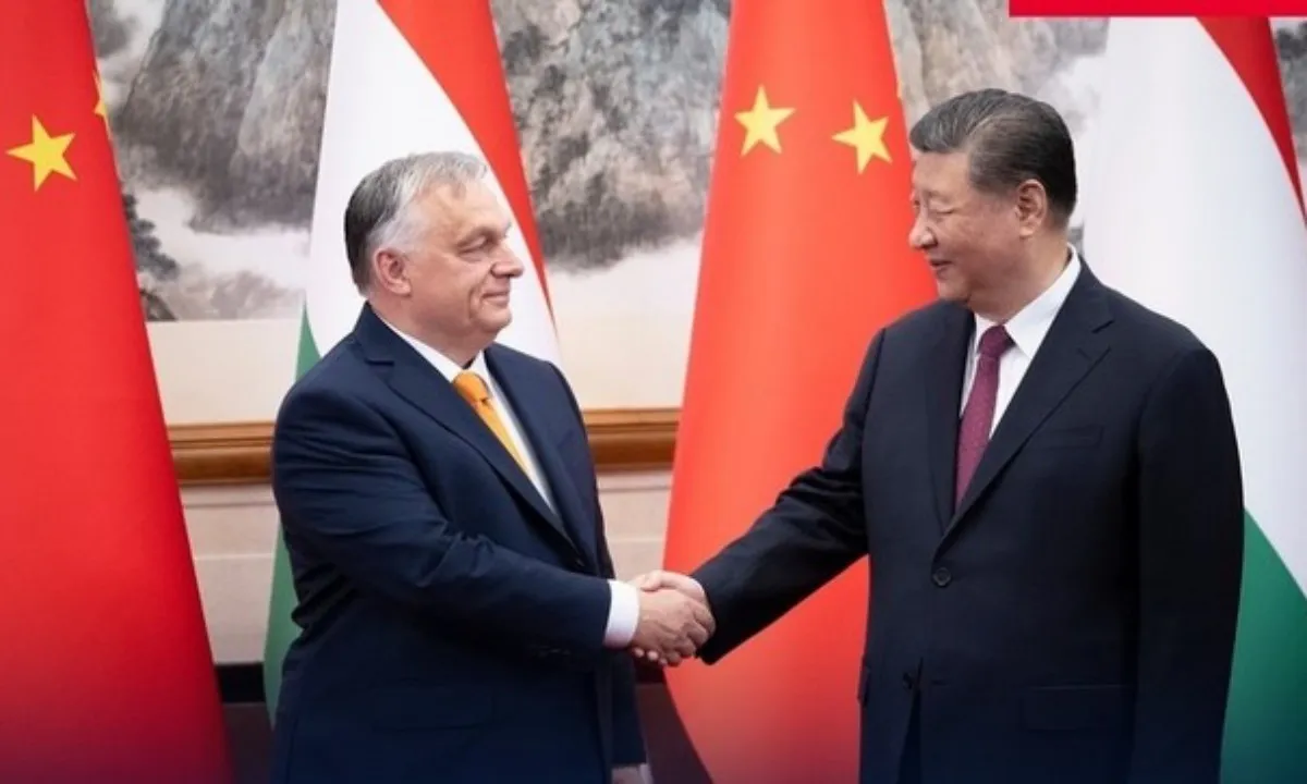 Chủ tịch Trung Quốc gặp Thủ tướng Hungary