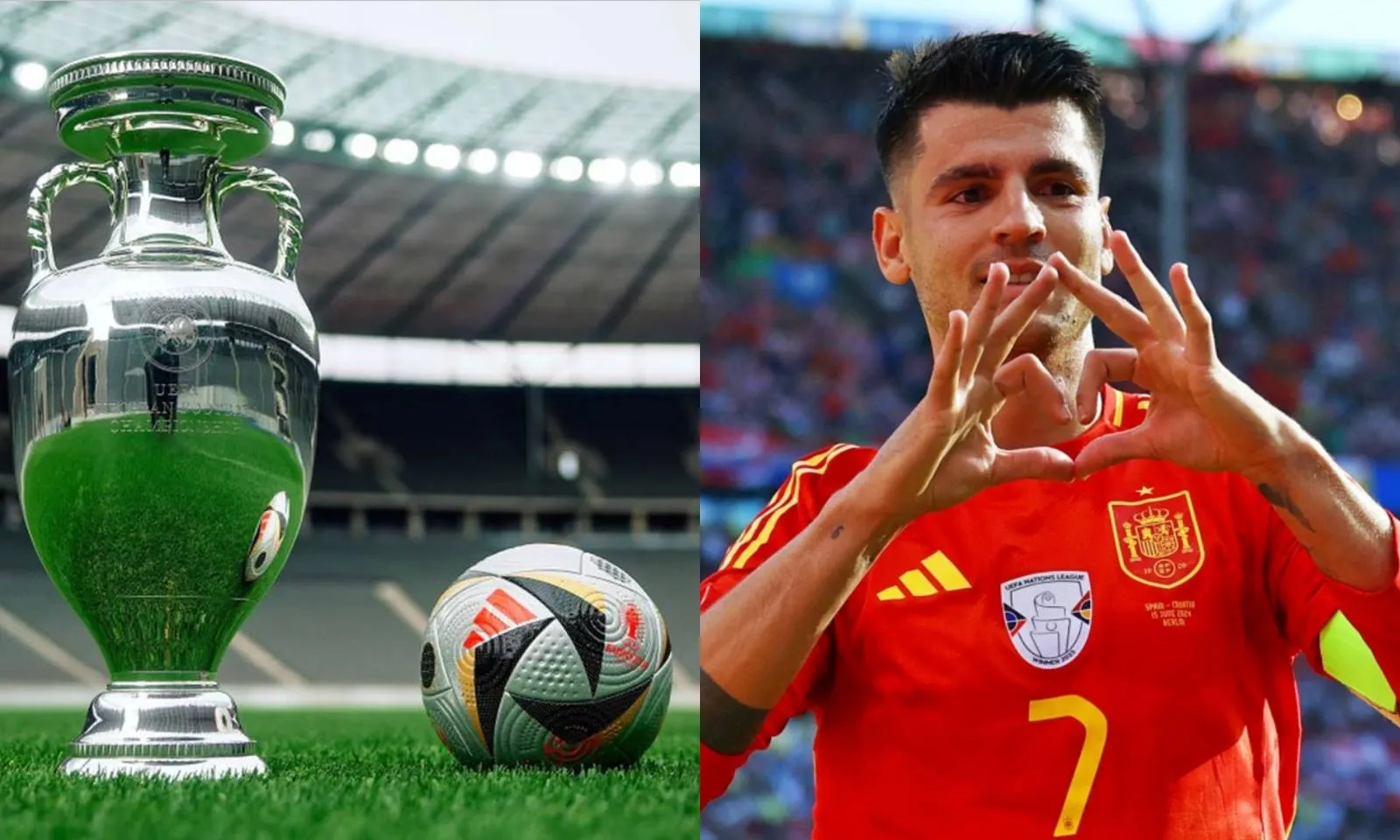 Chuyển động EURO 9/7: UEFA công bố trái bóng mới | Morata hờn dỗi vì bị CĐV Tây Ban Nha hắt hủi