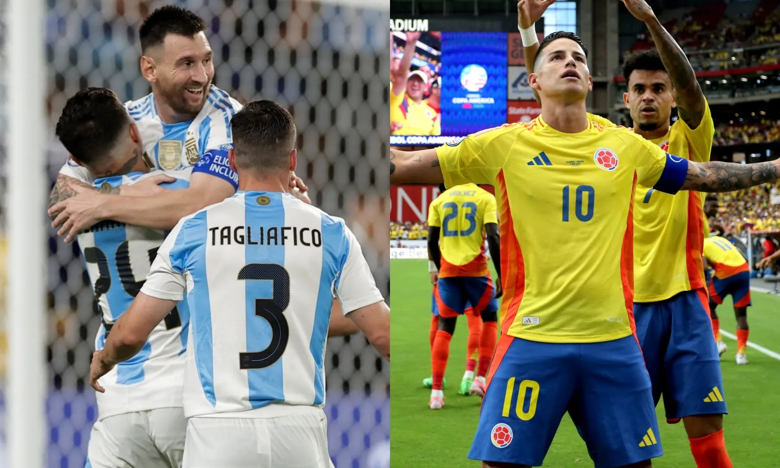 Lịch thi đấu Chung kết và tranh hạng 3 Copa America 2024: Argentina vs Colombia | Canada vs Uruguay