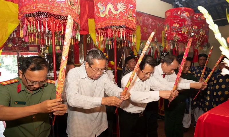 Lễ tưởng niệm 195 năm Ngày mất Danh thần Thoại Ngọc Hầu (1829-2024)