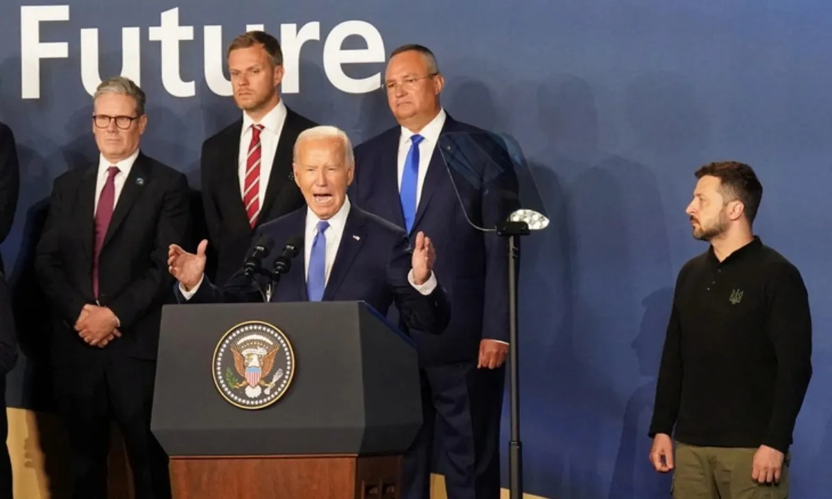 Tổng thống Joe Biden gọi nhầm Tổng thống Ukraine là “Tổng thống Putin”