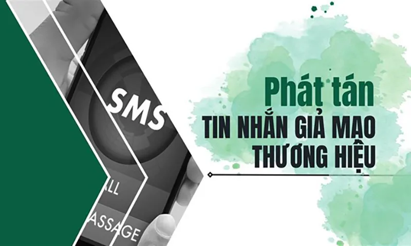 Bộ Công an vừa đưa ra cảnh báo, phòng tránh bị lừa đảo qua nhận tin nhắn Brandname giả mạo. Ảnh Bộ Công an