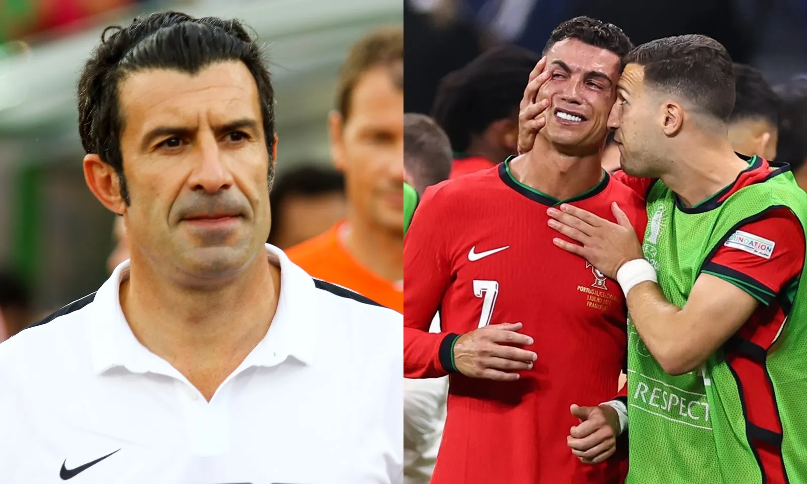 Huyền thoại Figo ám chỉ Ronaldo khiến Bồ Đào Nha thất bại tại EURO 2024 