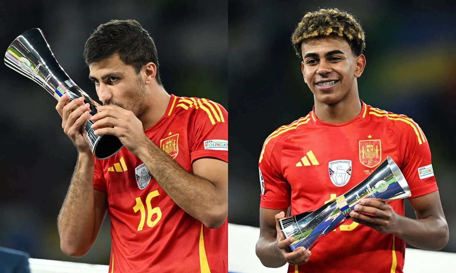 Tuyển Tây Ban Nha ẵm trọn bộ danh hiệu cá nhân tại EURO 2024