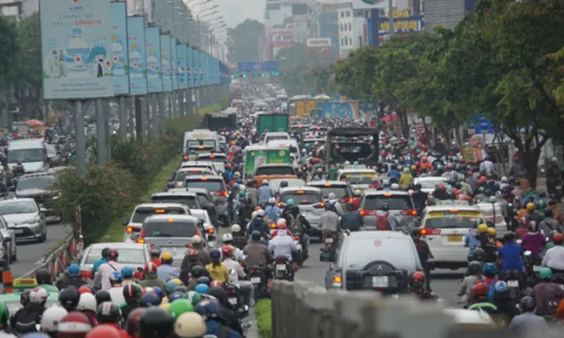 Đường Cộng Hòa là con đường có điểm đen ùn tắt thường xuyên hàng ngày