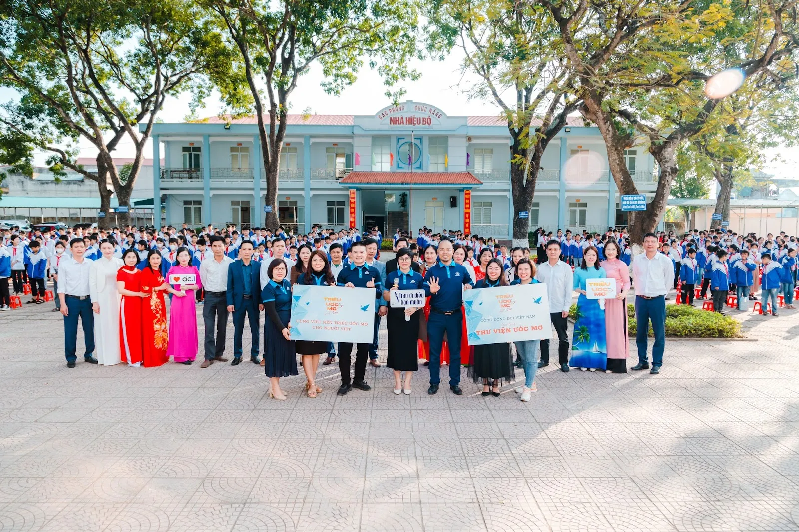 Cộng đồng DCI Việt Nam trong dự án Triệu ước mơ Việt Nam