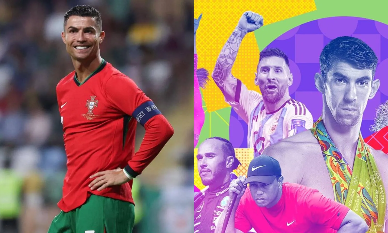 Danh sách 100 vận động viên vĩ đại nhất thế kỷ 21: Ronaldo rớt top 10 | Messi đứng thứ bao nhiêu?