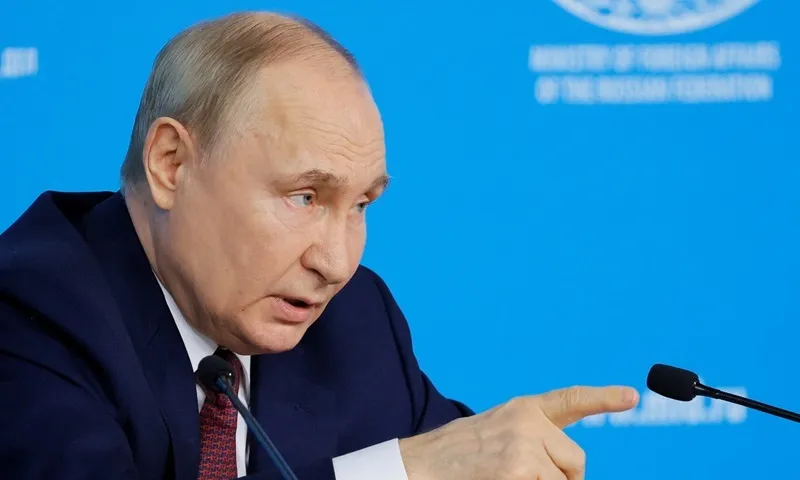 Động thái của Nga trước lời đe dọa nhắm vào Tổng thống Putin của Ukraine