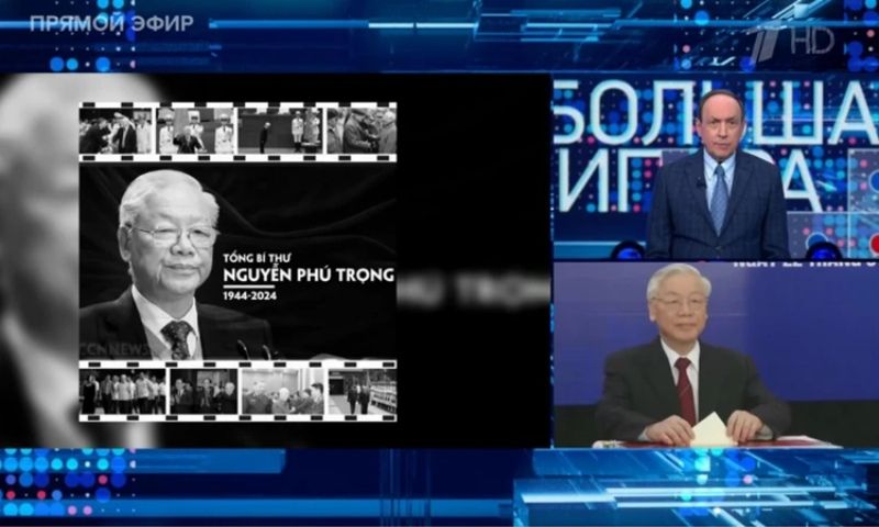 Tổng Bí thư Nguyễn Phú Trọng là người bạn lớn của nước Nga
