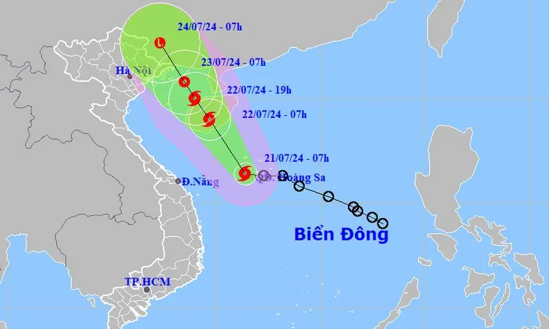 Áp thấp mạnh lên thành bão số 2, diễn biến khó lường 