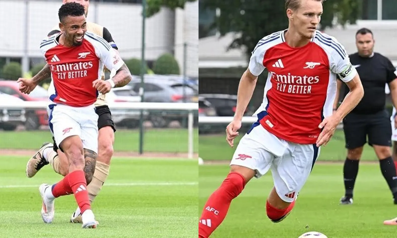 Jesus tỏa sáng, Arsenal khởi đầu giao hữu hè 2024 thuận lợi 