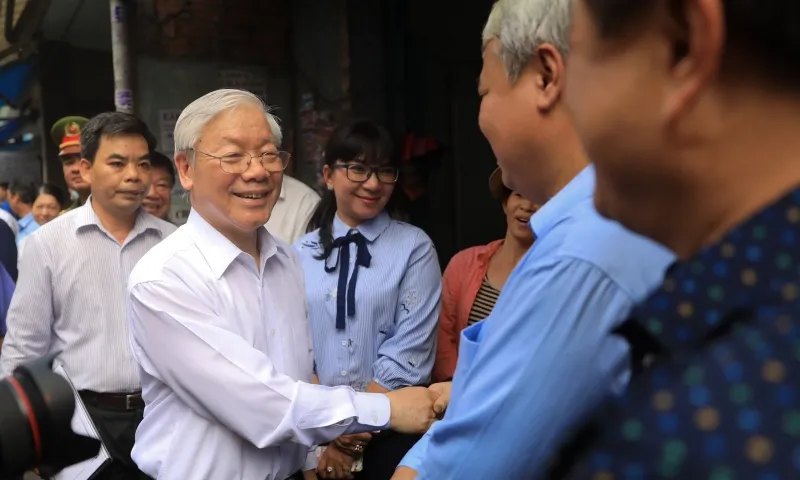 Tổng Bí thư Nguyễn Phú Trọng trong lòng người dân TPHCM