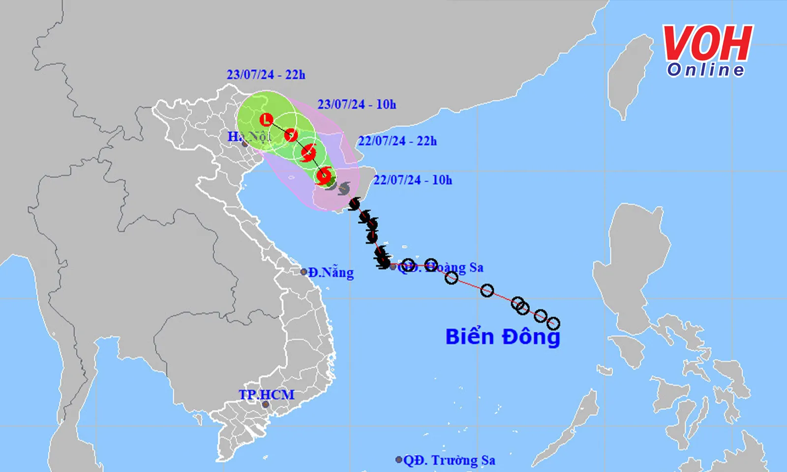 Bão số 2 suy yếu thành áp thấp nhiệt đới, mưa lớn, gió mạnh ở Quảng Ninh - Hải Phòng