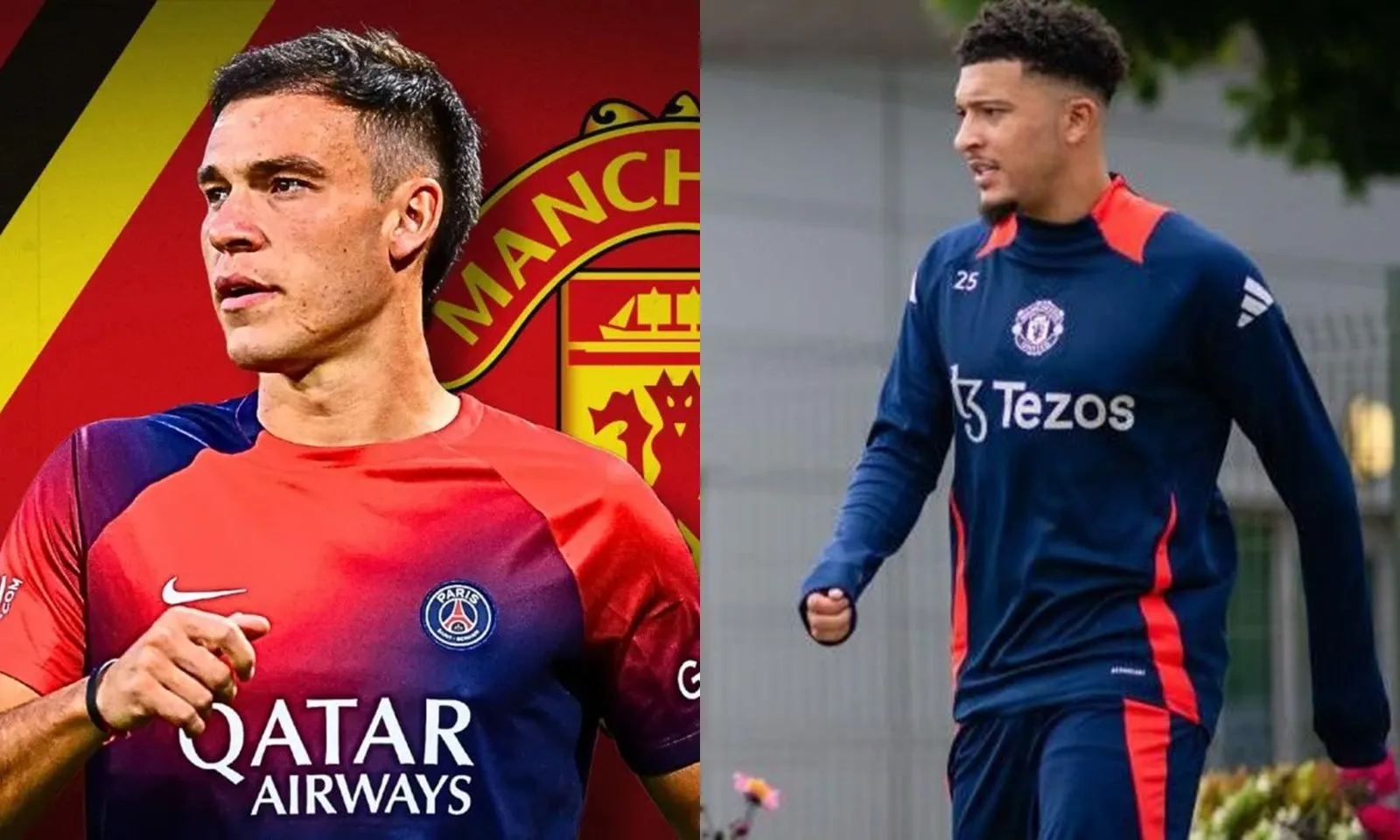 PSG muốn đổi Ugarte lấy Jadon Sancho 