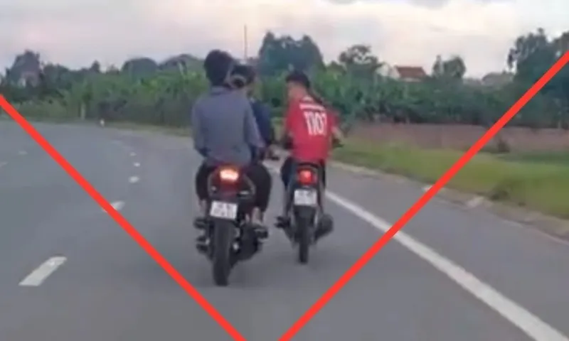 Giao xe cho con đi bốc đầu, hai mẹ con bị xử phạt