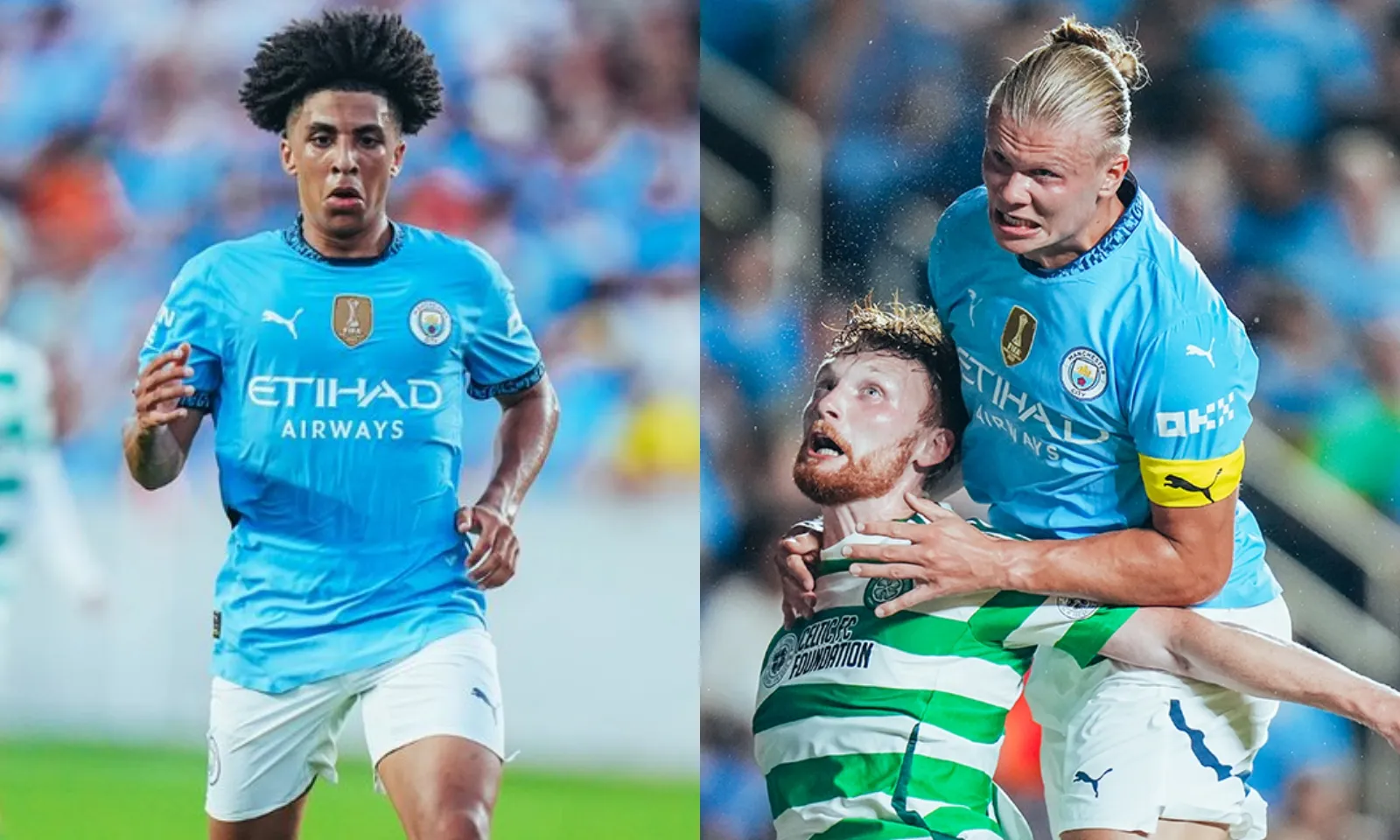 Haaland khai hỏa, Man City chịu thua Celtic trong cơn mưa bàn thắng