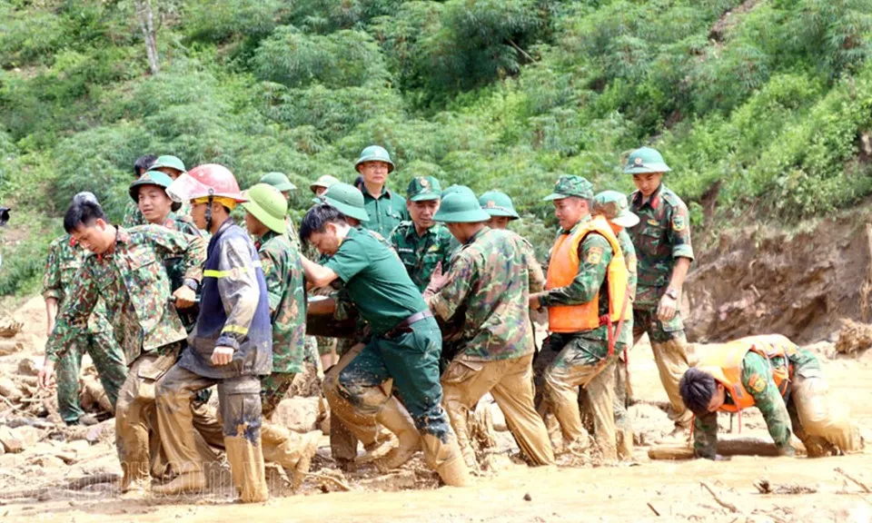 Tiếp tục cảnh báo lũ quét, sạt lở đất, sụt lún đất tại Điện Biên và Sơn La