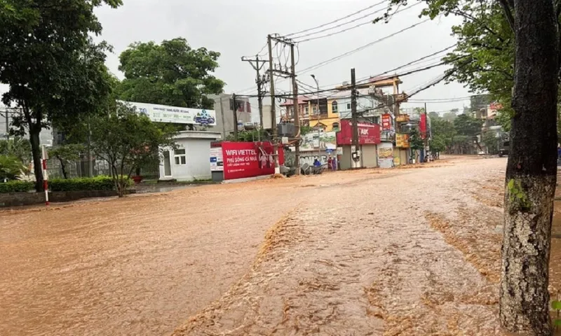 Tập trung khắc phục hậu quả mưa lũ do ảnh hưởng của bão số 2