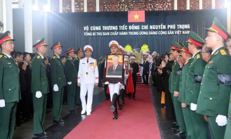 Lễ an táng Tổng Bí thư Nguyễn Phú Trọng