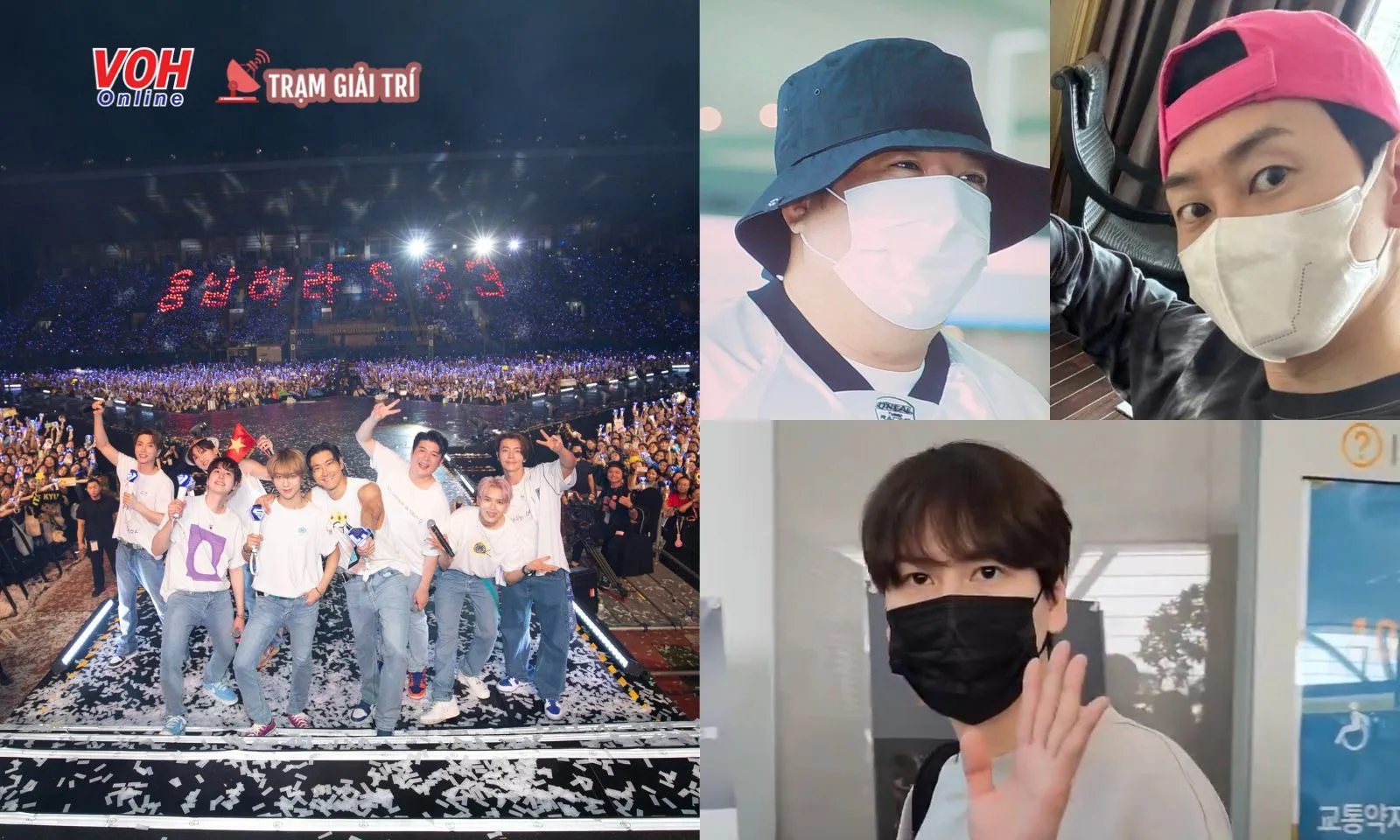 Super Junior check-in tại Việt Nam, hào hứng chuẩn bị concert Spin-off: Halftime