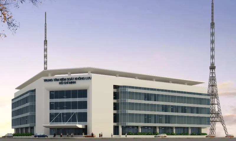 Vượt tiến độ thi công Trung tâm kiểm soát không lưu TPHCM 53 ngày