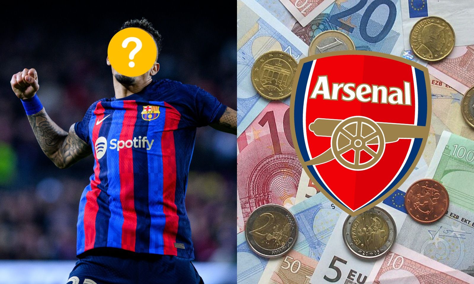 Barca vòi vĩnh Arsenal thêm 26.1 triệu bảng mua cơn lốc Samba