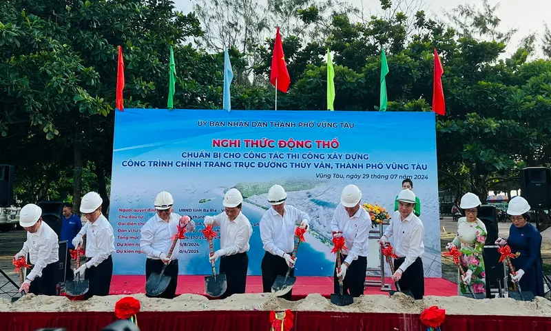 Đầu tư hơn 1.000 tỷ đồng nâng cấp trục đường Thùy Vân (Vũng Tàu)