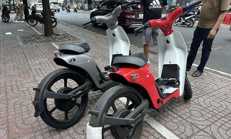 Xe Honda Cub chạy điện đã có mặt tại Việt Nam