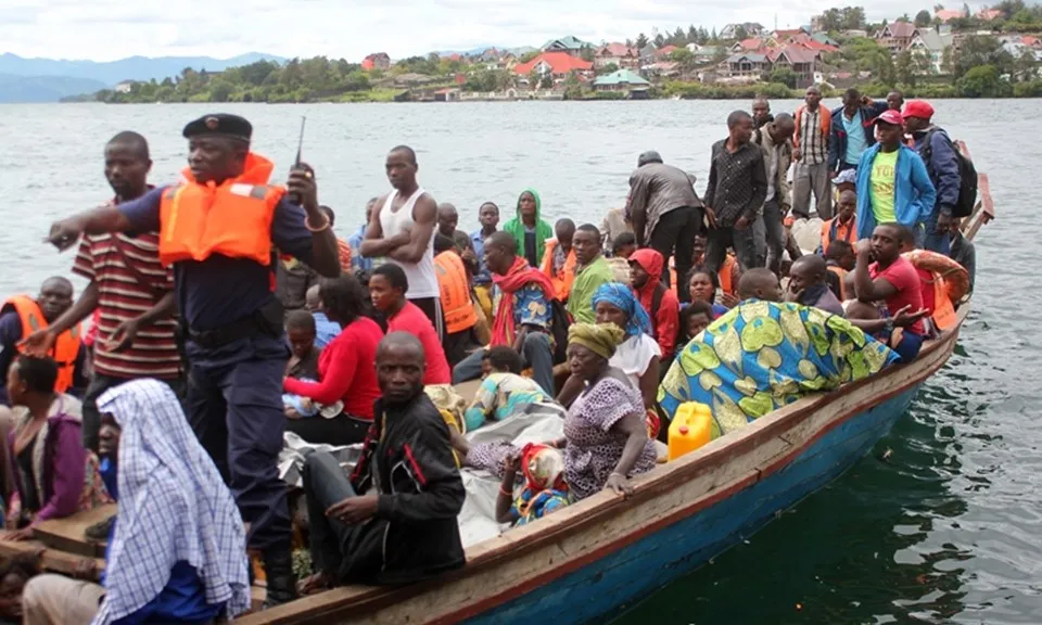 Lật thuyền trên sông Congo: Ít nhất 40 người thiệt mạng